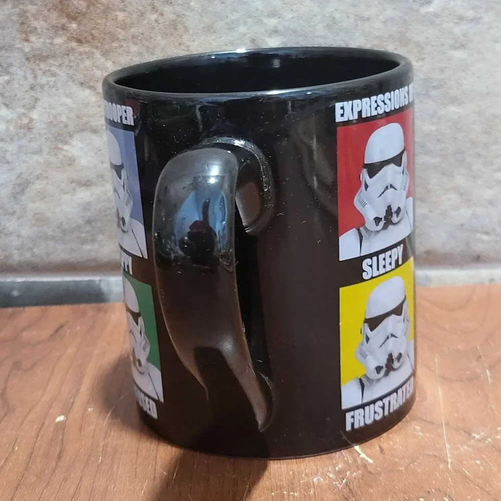 VTG Star Wars Coffee Mug Expressions of a Stormtrooper 14 oz